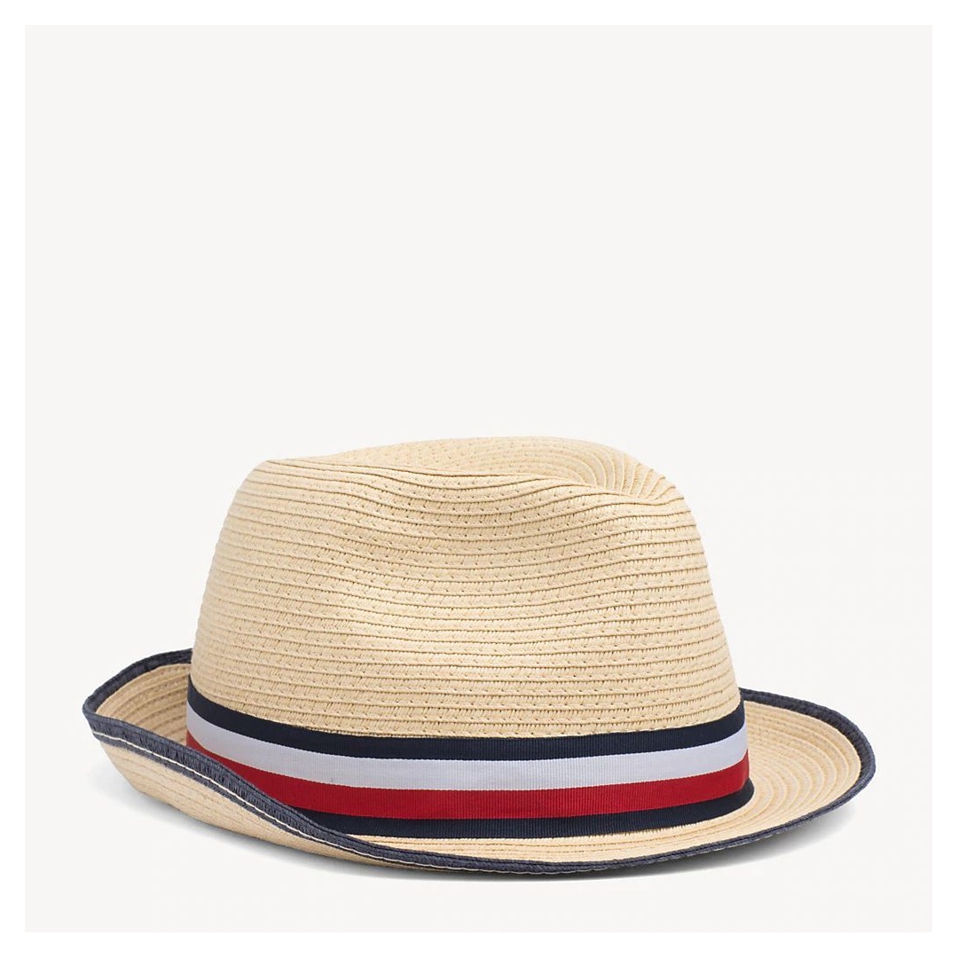 Kapelusz TOMMY HILFIGER Straw Hat AM0AM04502 069