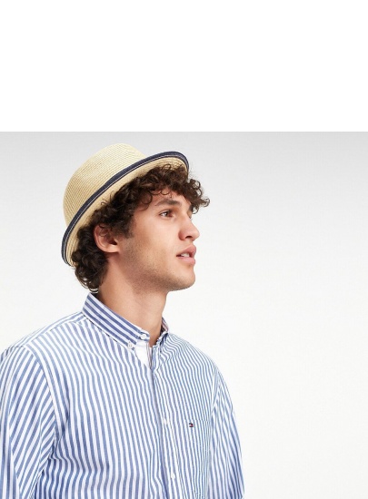 Kapelusz TOMMY HILFIGER Straw Hat AM0AM04502 069