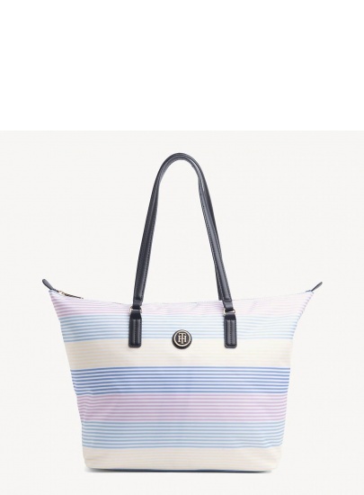Shopperka TOMMY HILFIGER Poppy Tote Stp AW0AW06864 901