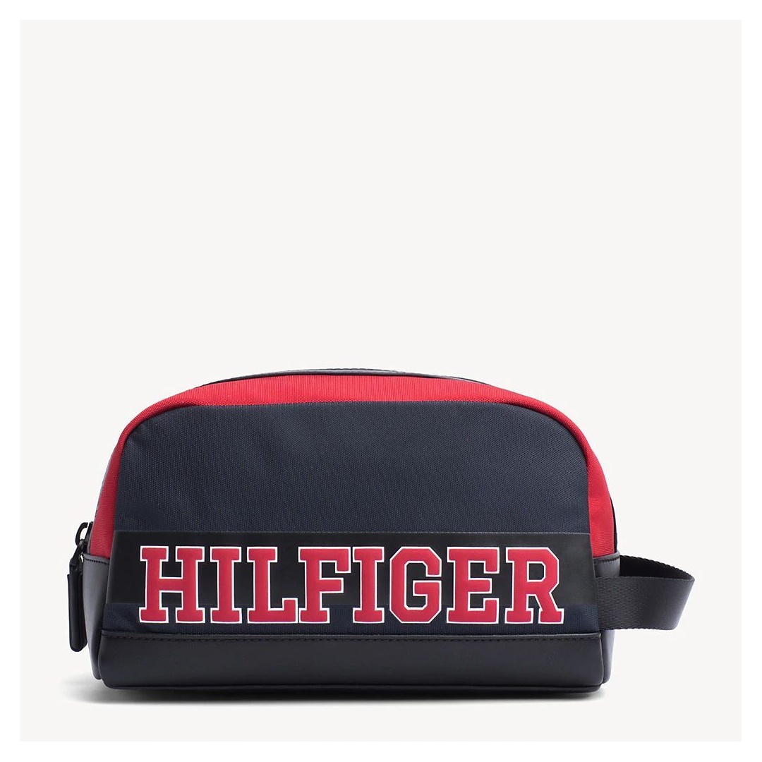 Kosmetyczka TOMMY HILFIGER Varsity Nylon Washba AM0AM04574 901