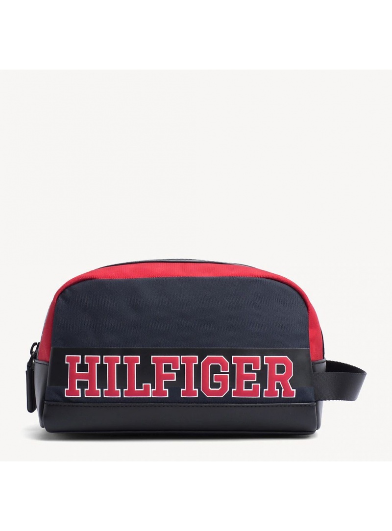 Kosmetyczka TOMMY HILFIGER Varsity Nylon Washba AM0AM04574 901