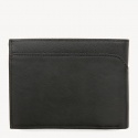 Czarny Portfel Męski TOMMY HILFIGER Bi-Material Cc Flap AM0AM04539 002
