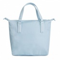 Niebieska Torebka TOMMY HILFIGER Poppy Small Tote AW0AW06407 404