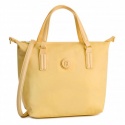 Żółta Torebka TOMMY HILFIGER Poppy Small Tote AW0AW06407 732