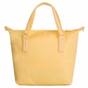 Żółta Torebka TOMMY HILFIGER Poppy Small Tote AW0AW06407 732