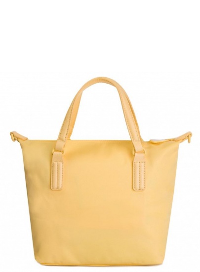 Żółta Torebka TOMMY HILFIGER Poppy Small Tote AW0AW06407 732