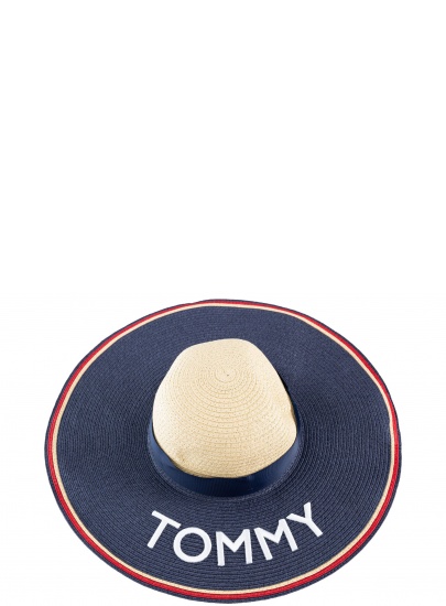 Kapelusz TOMMY HILFIGER Straw Fedora Hat AW0AW06575 902