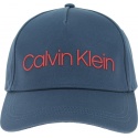 Niebieska CZAPKA CALVIN KLEIN Silver Contrast Trucker Cap K50K504665 463