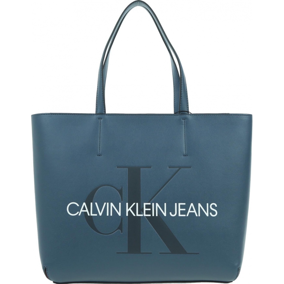 Niebieska Torba CALVIN KLEIN JEANS SCULPTED MONOGRAM K60K605521 476