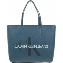 Niebieska Torba CALVIN KLEIN JEANS SCULPTED MONOGRAM K60K605521 476