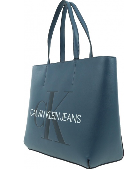 Niebieska Torba CALVIN KLEIN JEANS SCULPTED MONOGRAM K60K605521 476