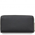 Duży Czarny Portfel CALVIN KLEIN Ck Must Lrg Ziparound K60K605468 Black 001