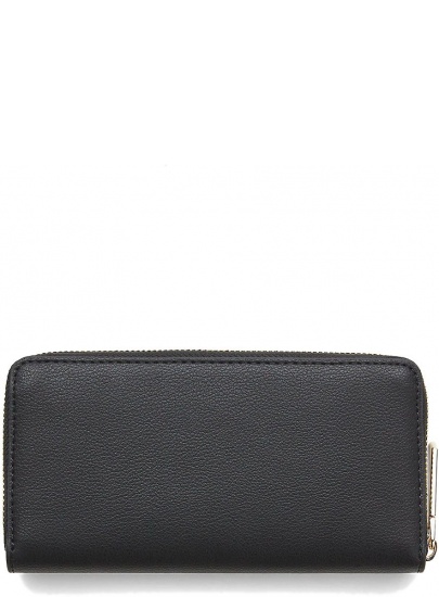 Duży Czarny Portfel CALVIN KLEIN Ck Must Lrg Ziparound K60K605468 Black 001