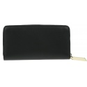Duży Czarny Portfel CALVIN KLEIN Ck Must Lrg Ziparound K60K605468 Black 001