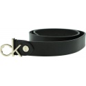 Czarny Pasek Calvin Klein 3Cm Low Ck Adj.Buckle Belt K60K605400 001