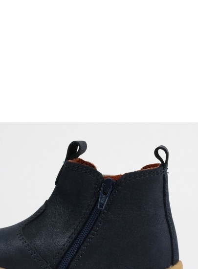 Granatowe Sztyblety BOBUX 721932 CLASSIC JODHPUR BOOT NAVY SHIMMER