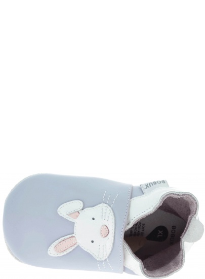 FIOLETOWE BUCIKI Z KRÓLICZKIEM BOBUX 4158 LIGHT PURPLE RABBIT SOFT SOLE
