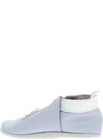 FIOLETOWE BUCIKI Z KRÓLICZKIEM BOBUX 4158 LIGHT PURPLE RABBIT SOFT SOLE
