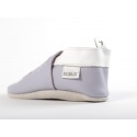 Kapcie Skórzane Z Króliczkiem BOBUX 4158 LIGHT PURPLE RABBIT SOFT SOLE