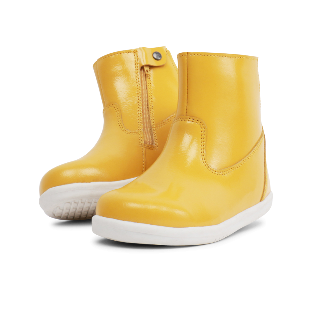 Żółte Wodoodporne Botki BOBUX 634205 CLASSIC PADDINGTON YELLOW
