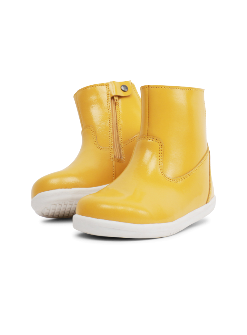 Żółte Wodoodporne Botki BOBUX 634205 CLASSIC PADDINGTON YELLOW Żółte Wodoodporne Botki BOBUX 634205 CLASSIC PADDINGTON YELLOW