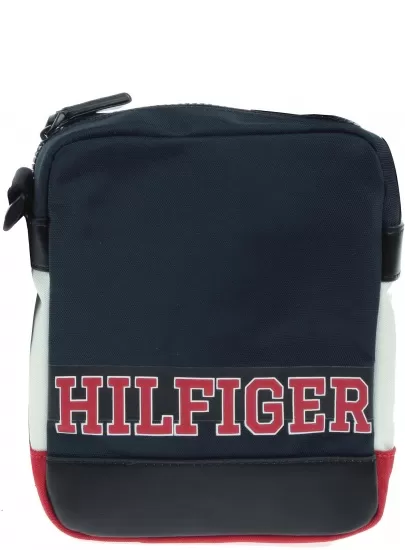 Saszetka Męska TOMMY HILFIGER Varsity Nylon Mini R AM0AM04625 901