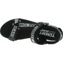 Czarne Sandały TOMMY HILFIGER Mesh Webbing Sporty EN0EN00568 990