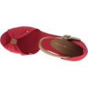 Czerwone Espadryle TOMMY HILFIGER Iconic Elba Sandal FW0FW00906 611