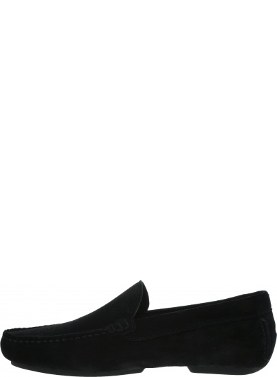 Czarne Mokasyny TOMMY HILFIGER 2 Mb Mercedes Suede FM0FM02242 990