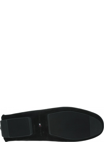 Czarne Mokasyny TOMMY HILFIGER 2 Mb Mercedes Suede FM0FM02242 990