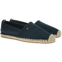 Granatowe Espadryle TOMMY HILFIGER Basic Flat Espadrill FW0FW02924 403