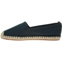 Granatowe Espadryle TOMMY HILFIGER Basic Flat Espadrill FW0FW02924 403