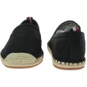 Czarne Espadryle TOMMY HILFIGER Basic Flat Espadrill FW0FW02924 990