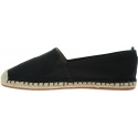 Czarne Espadryle TOMMY HILFIGER Basic Flat Espadrill FW0FW02924 990