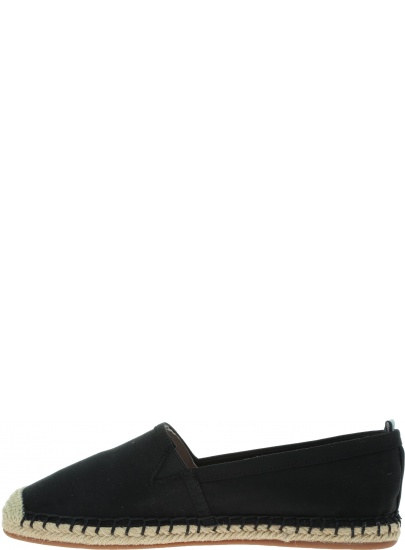 Czarne Espadryle TOMMY HILFIGER Basic Flat Espadrill FW0FW02924 990