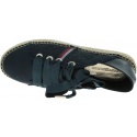 Granatowe Espadryle TOMMY HILFIGER Flat Espadrille Corp FW0FW03801 403