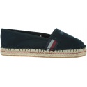 Granatowe Espadryle TOMMY HILFIGER Th Patch Espadrille FW0FW03846 403