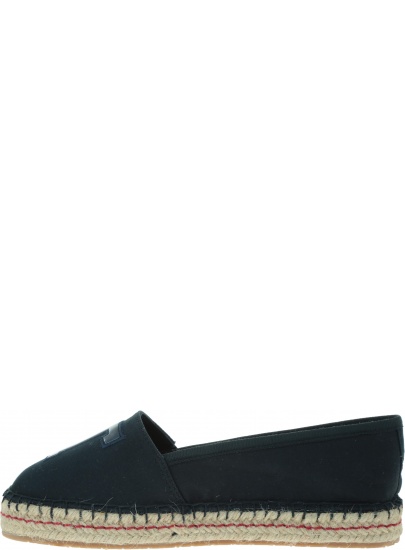 Granatowe Espadryle TOMMY HILFIGER Th Patch Espadrille FW0FW03846 403