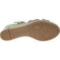 Brązowe Sandały TOMMY HILFIGER Printed Mid Wedge Sa FW0FW03933 068