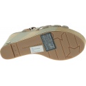 Beżowe Espadryle TOMMY HILFIGER Printed Wedge Sandal FW0FW03934 068