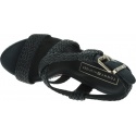 Granatowe Espadryle TOMMY HILFIGER Tommy Raffia Wedge S FW0FW03942 403