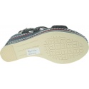 Granatowe Espadryle TOMMY HILFIGER Tommy Raffia Wedge S FW0FW03942 403