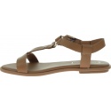 Brązowe Sandały TOMMY HILFIGER Elevated Leather Fla FW0FW03946 929