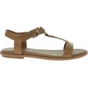 Brązowe Sandały TOMMY HILFIGER Elevated Leather Fla FW0FW03946 929