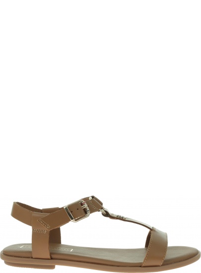 Brązowe Sandały TOMMY HILFIGER Elevated Leather Fla FW0FW03946 929