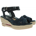 Granatowe Espadryle TOMMY HILFIGER Iconic Elba Corporat FW0FW04056 403