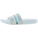 Białe Klapki TOMMY HILFIGER Pool Slide Shiny Iridescent FW0FW04086 White