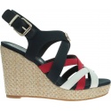 Kolorowe Espadryle TOMMY HILFIGER Iconic Elena Sandal FW0FW04104 020