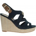 Granatowe Espadryle TOMMY HILFIGER Iconic Elena Sandal FW0FW04104 403