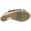 Granatowe Espadryle TOMMY HILFIGER Iconic Elena Sandal FW0FW04104 403